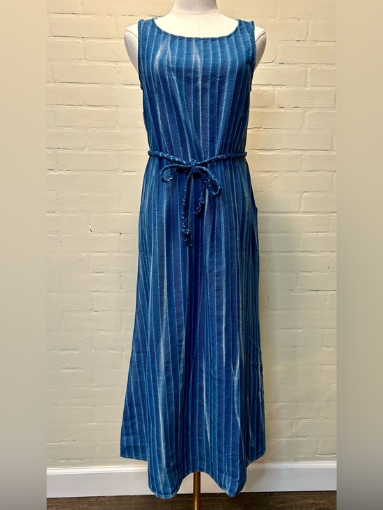 Pure Jill Dresses & Skirts - J. Jill Pure Jill Indigo Naples Wash Maxi Dress XSP Petite NWT Blue Belted